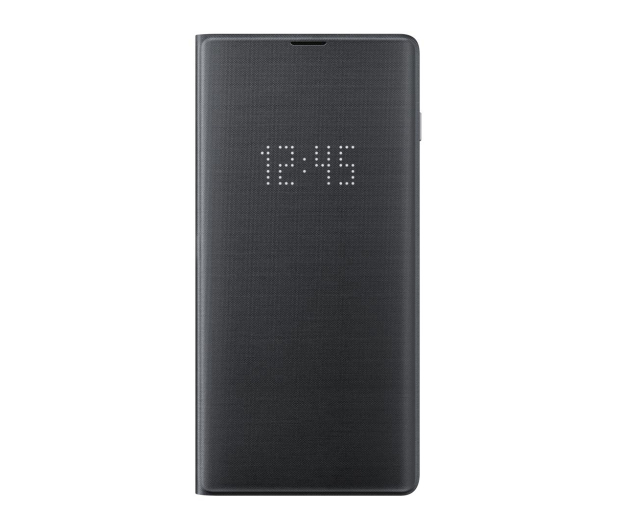 Etui LED View Cover do Samsung Galaxy S10 + czarne - 478411 - zdjęcie
